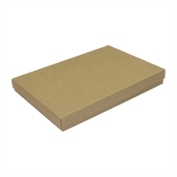 Opakowanie 350x240x40mm - eko beżowy, karton ozdobny