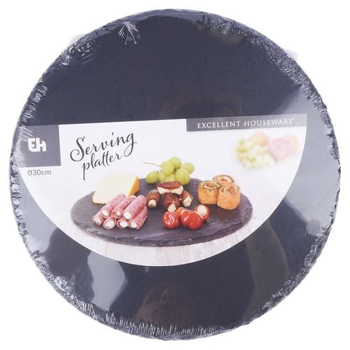 Taca do serwowania kamienna okrągła 30 cm na Arena.pl