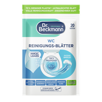 dr. beckmann listki do czyszczenia wc ocean breeze 20 szt.