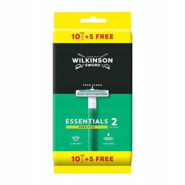 Wilkinson Extra2 Sensitive maszynki do golenia 15 x 2 zdjęcie 2