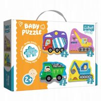 puzzle baby classic pojazdy na budowie 36072