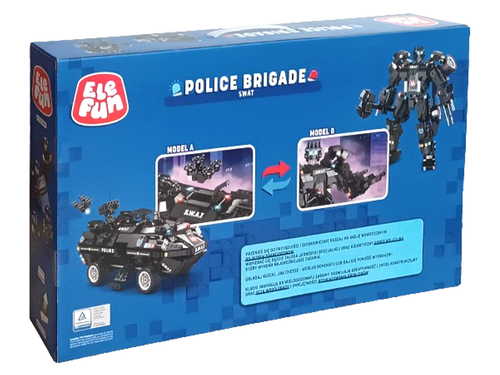 Klocki Elefun Police - SWAT 2w1 C0551A na Arena.pl