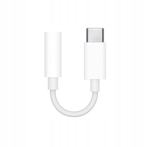 Apple przejściówka z USB-C na gniazdo słuchawkowe 3,5 mm biały (MW2Q3ZM/A) na Arena.pl