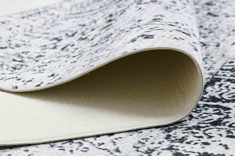 RUG/LU/ARLEN/ROSETTE/WHITE+BLACK/120x170 zdjęcie 10