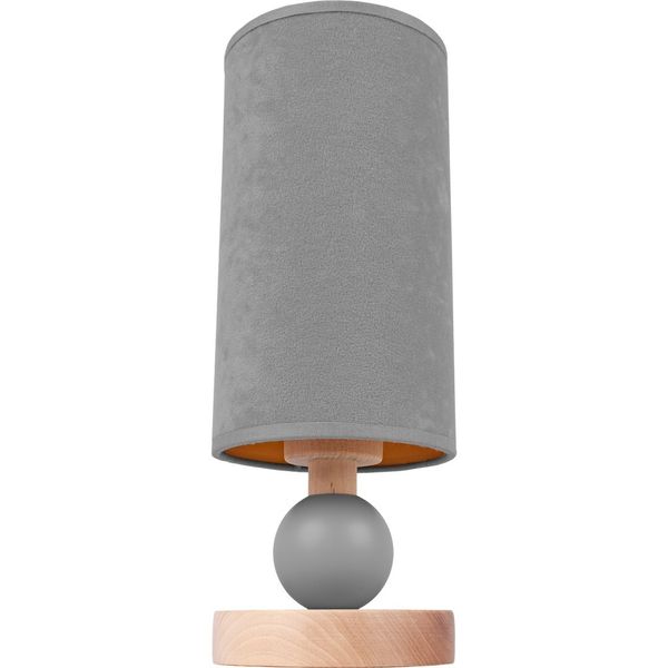 Lampa nocna Bolla szara zdjęcie 4