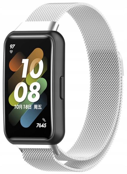 PASEK BRANSOLETA MILANESE DO HUAWEI BAND 7 zdjęcie 5