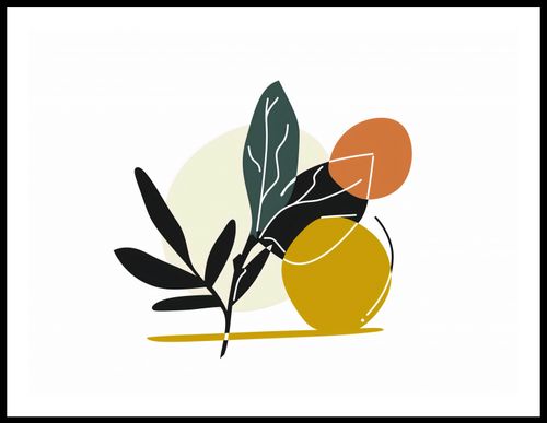 Plakat 80x60cm Elegancka Flora na Arena.pl