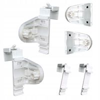 Uchwyt + Haczyk rolety dzień noc Komplet 2szt wieszak mocowanie uniwersalne