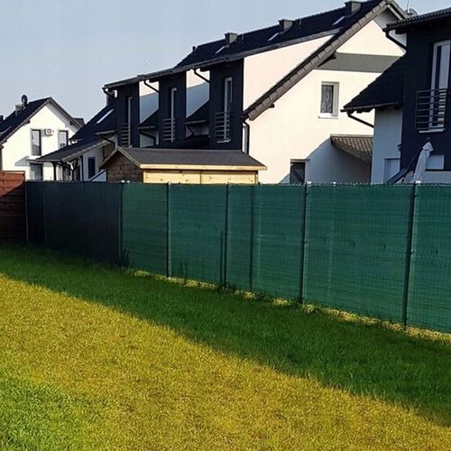 SIATKA CIENIUJĄCA 1,5x25m MASKUJĄCA 95% OSŁONA MATA NA OGRODZENIE PŁOT na Arena.pl