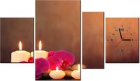 70CM 120CM OBRAZ 4 ELEM ROMANTYCZNY WIECZÓR ŚCIENNY