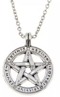 Naszyjnik Supernatural Amulet 666 Sam & Dean Winchester Pentagram Talizman