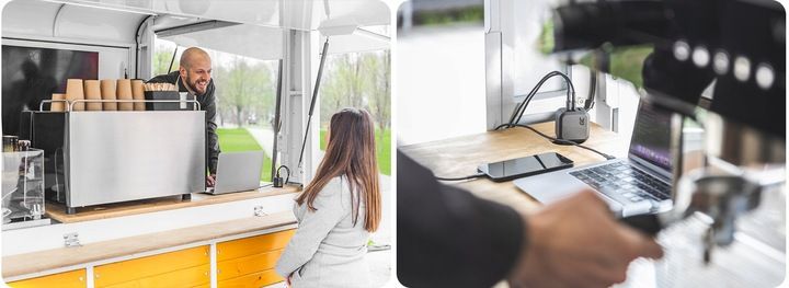 Szybka Ładowarka GC Power GaN 65W 2x USB-C PowerDelivery USB-A do telefonu zdjęcie 10