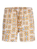 Jack&Jones męskie szorty JPSTMAUI SAND MATURE SWIM SHORTS 12291428 BUCKTHAM BROWN S
