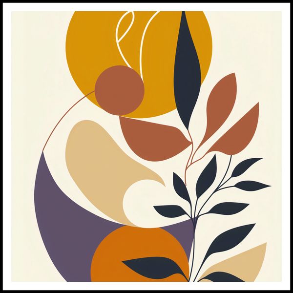 Plakat 100x100cm Harmonia Przyrody zdjęcie 3