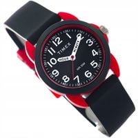 DZIECIĘCY ZEGAREK TIMEX TW2W91900 KIDS TIME TEACHER CZARNY NA PASKU