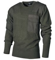 SWETER WOJSKOWY BW KIESZEŃ NA PIERSI OLIWKOWY 54