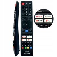 Oryginalny pilot Sharp AQUOS SHW/RMC/0140N oryginał