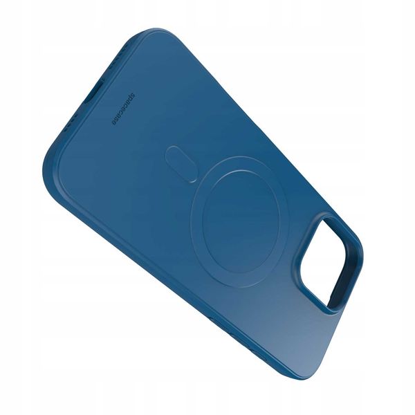 Spacecase Silicone Magnetic Case Iphone 16 Pro Blue zdjęcie 6