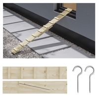 DRABINKA DREWNIANA SCHODY DLA KOTA 3,6M + HACZYKI