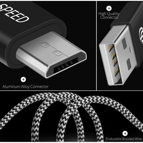 DUXDUCIS MICRO USB CABLE 300CM BLACK na Arena.pl