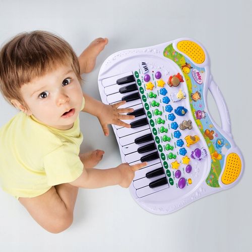 ORGANY PIANINKO ORGANKI DLA DZIECI EDUKACYJNE FARMA ODGŁOSY ZWIERZĄT na Arena.pl