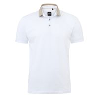 Męska koszulka polo Odo biała Rozmiar - M
