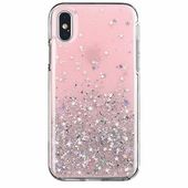 Etui brokatowe piękne Case do SAMSUNG GALAXY A21s różowy