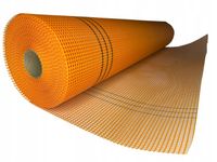 SIATKA PODTYNKOWA ELEWACYJNA160g/m2 pomarańczowa