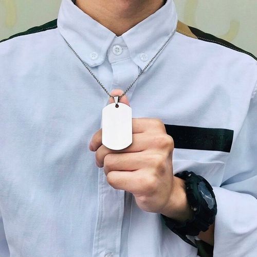 Nieśmiertelnik Zawieszka z Twoim Grawerem Prezent na Arena.pl