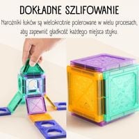 DLA DZIECI KOLOROWE KLOCKI  POJAZDY