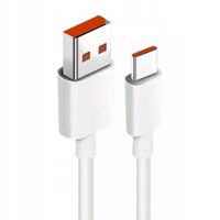 2 x XIAOMI oryginalny kabel USB A do Typ C 5A 1 m biały bulk