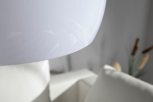 Lampa podłogowa Bow II biała regulowana D2 na Arena.pl