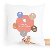 Poduszka Dla Przyjaciela Time With Best Friend Z Nadrukiem Ze Zdjęciem