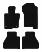 Dywaniki welurowe BASIC do Mercedes X-Classe W470 pickup czarne