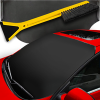 Osłona Antyszronowa Na Szybę Mata 188x80cm Skrobaczka Ze Szczotką Murska