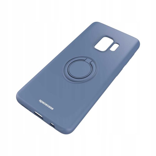 Spacecase Silicone Ring Galaxy S9 Blue zdjęcie 4