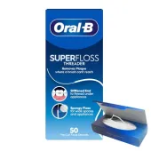 oral-b super floss nić dentystyczna 50 m do czyszczenia aparatu