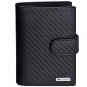 KOCHMANSKI portfel męski skórzany czarny RFID skóra naturalna