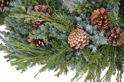 Wianek na drzwi stroik Boże Narodzenie święta stół na Arena.pl