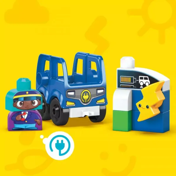 Mega Bloks Green Town. HDX90 Ekoautobus, 36 elementów zdjęcie 5