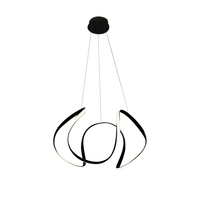 LAMPA WISZĄCA GLOBE BLACK 50W LED
