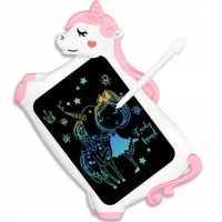 Tablet LCD do pisania rysowania jednorożec zabawka dla dzieci kreatywna