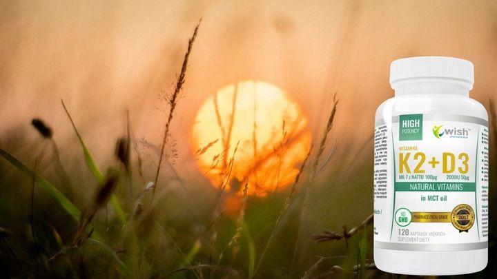 Witamina K2 MK7 100mcg D3 50mcg OLEJ MCT 120caps zdjęcie 6
