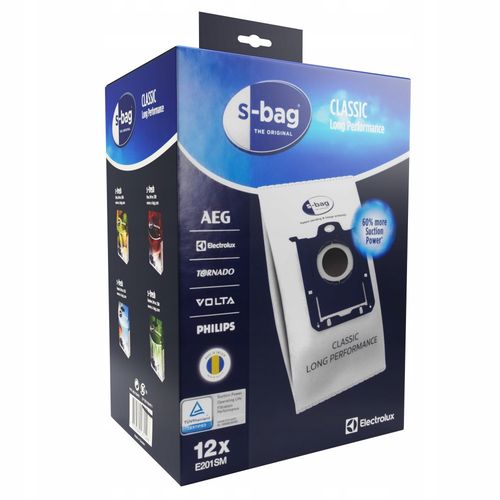 12x Worki Electrolux E201SM S-Bag Long Performance Syntetyczne na Arena.pl