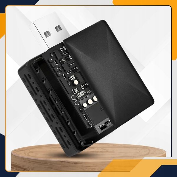 MINI ADAPTER ANDROID AUTO BEZPRZEWODOWY CARPLAY WIFI BLUETOOTH + USB C zdjęcie 11