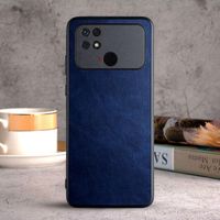 Etui AIORIA Vintage LEATHER do Xiaomi Poco C40 niebieski