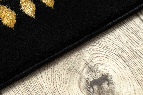 RUG/LU/MOSSE/FRAME2/BLACK+GOLD/80x300 na Arena.pl