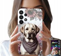 ETUI DO SAMSUNG GALAXY A13 4G - PIESEK PIESKI HUSKY PSIE WZORY + SZKŁO