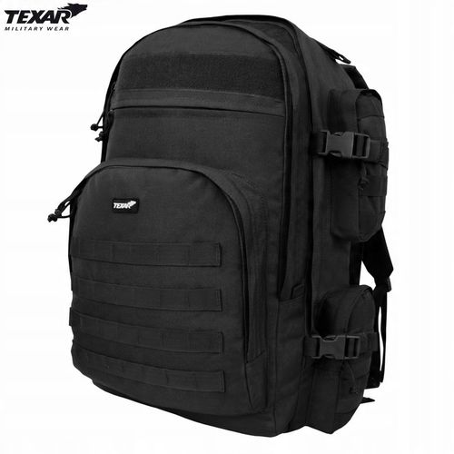 Plecak Turystyczny Taktyczny Wojskowy Duży GRIZZLY TEXAR 65L MOLLE CZARNY na Arena.pl
