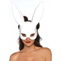 maska królika masquerade rabbit mask white leg avenue